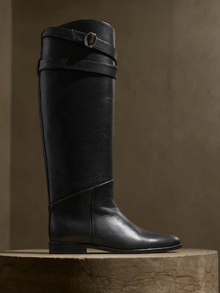 Cheval Leather Riding Boot | Banana Republic (US)