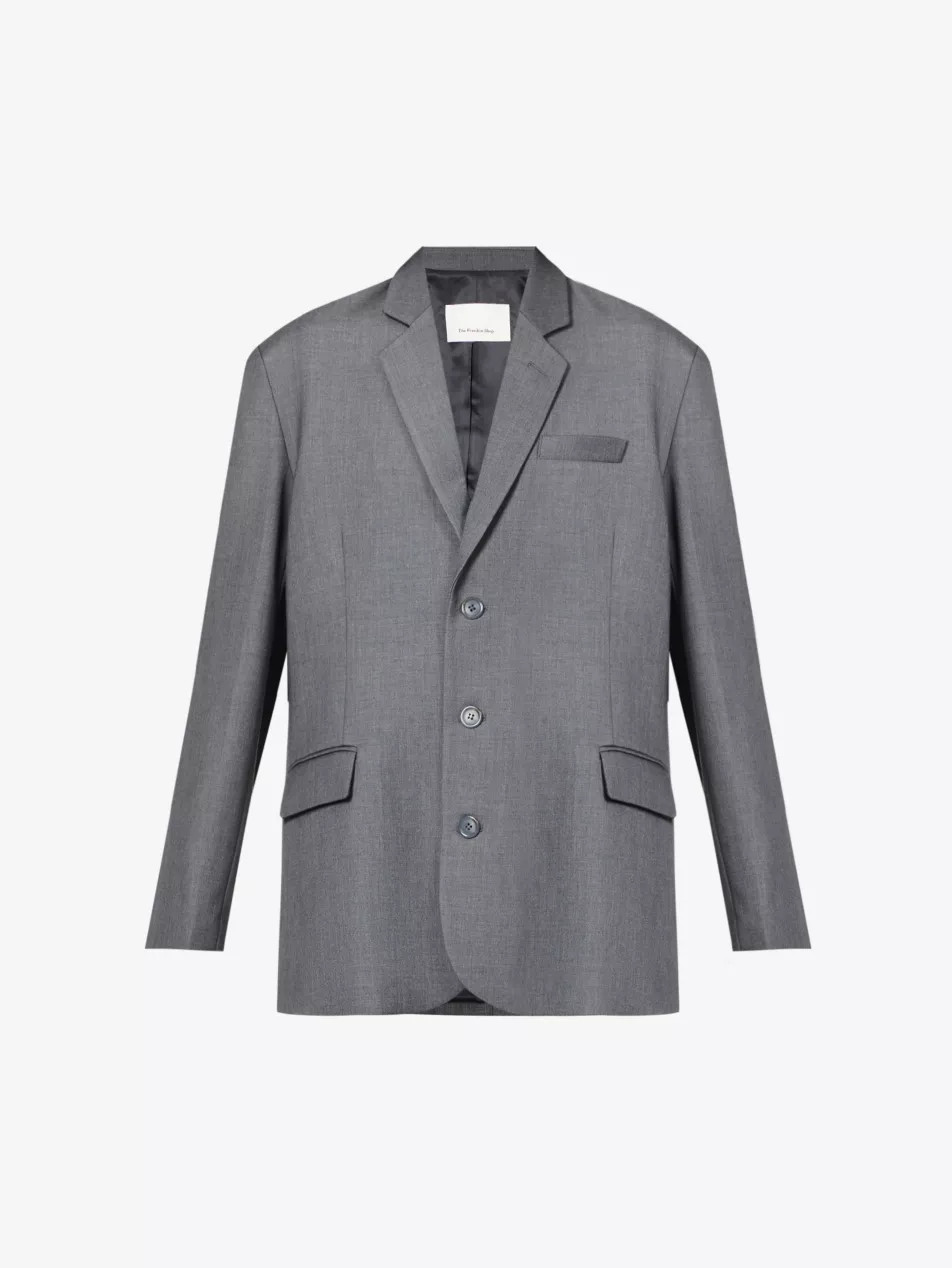 Gelso oversized woven blazer | Selfridges