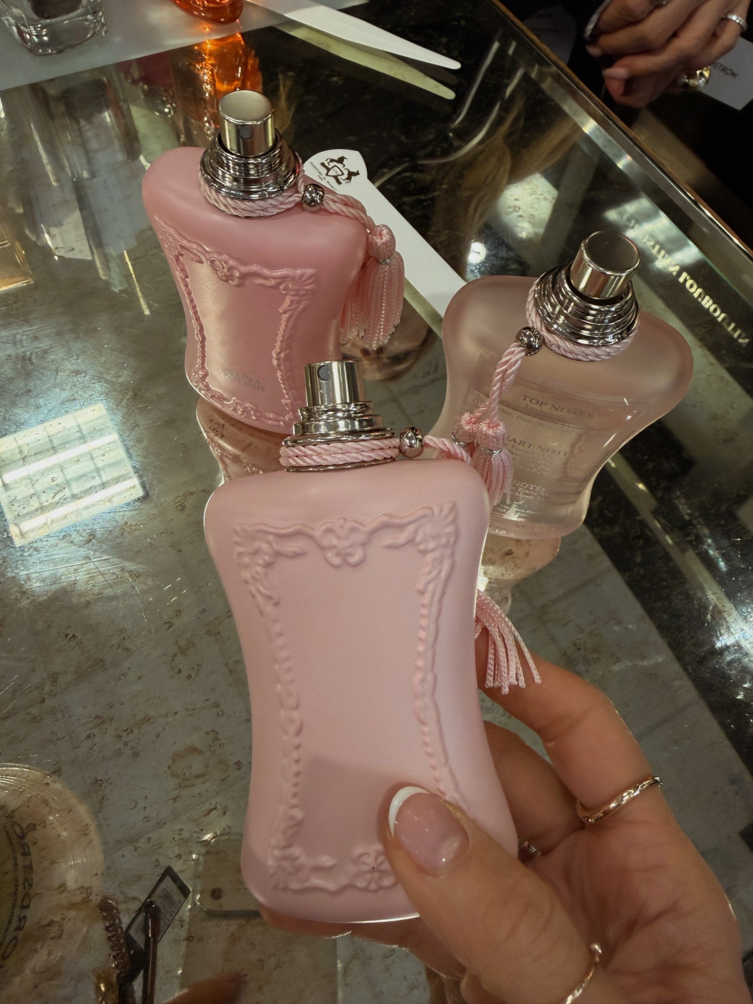 Looking into a new scent to add to my rotation and have to say I’m beyond impressed with this trio, the light bottle is my fave for this time of year, I can’t stop sniffing my arms!! Also love the other two, a bit bolder. Great as a Mother’s Day gift! 

#LTKMothersDay #LTKSeasonal #LTKOver40