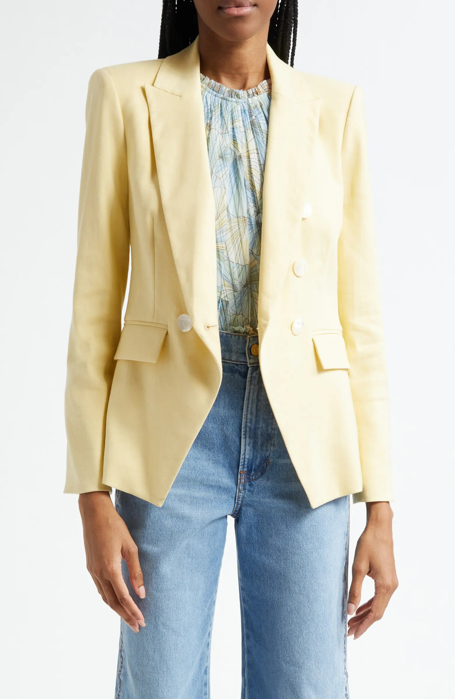 Miller Linen Blend Dickey Jacket | Nordstrom