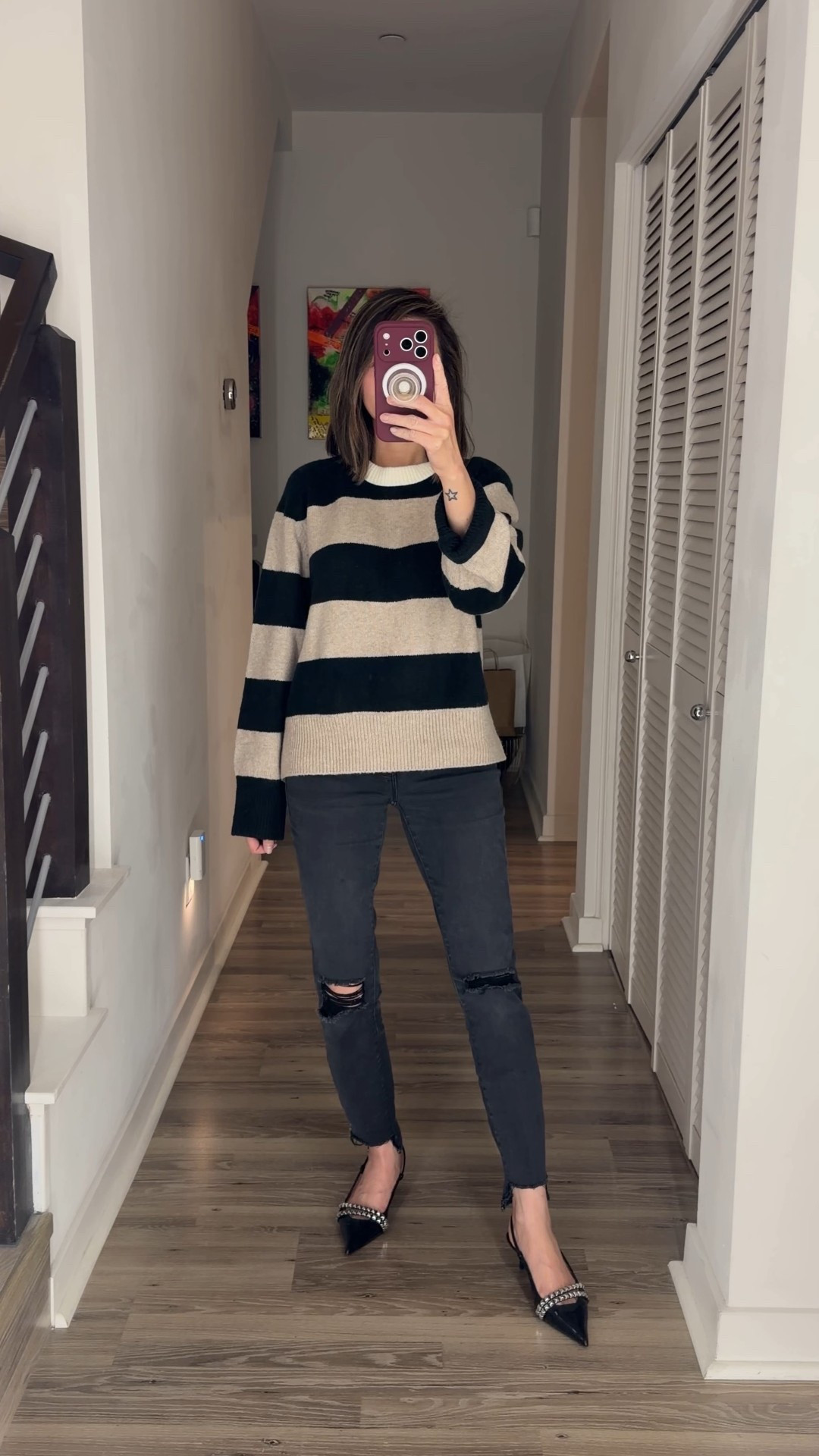 Casual winter ootd ⚡️ Wearing this sweater on repeat—it’s so soft. I own it in several colors. I don’t care what anyone say, skinny jeans is a closet staple. These jeans fit like a glove and are so comfortable. 

Sweater, jeans, The Stylizt 

#LTKootd #LTKFindsUnder100 #LTKdayinmylife