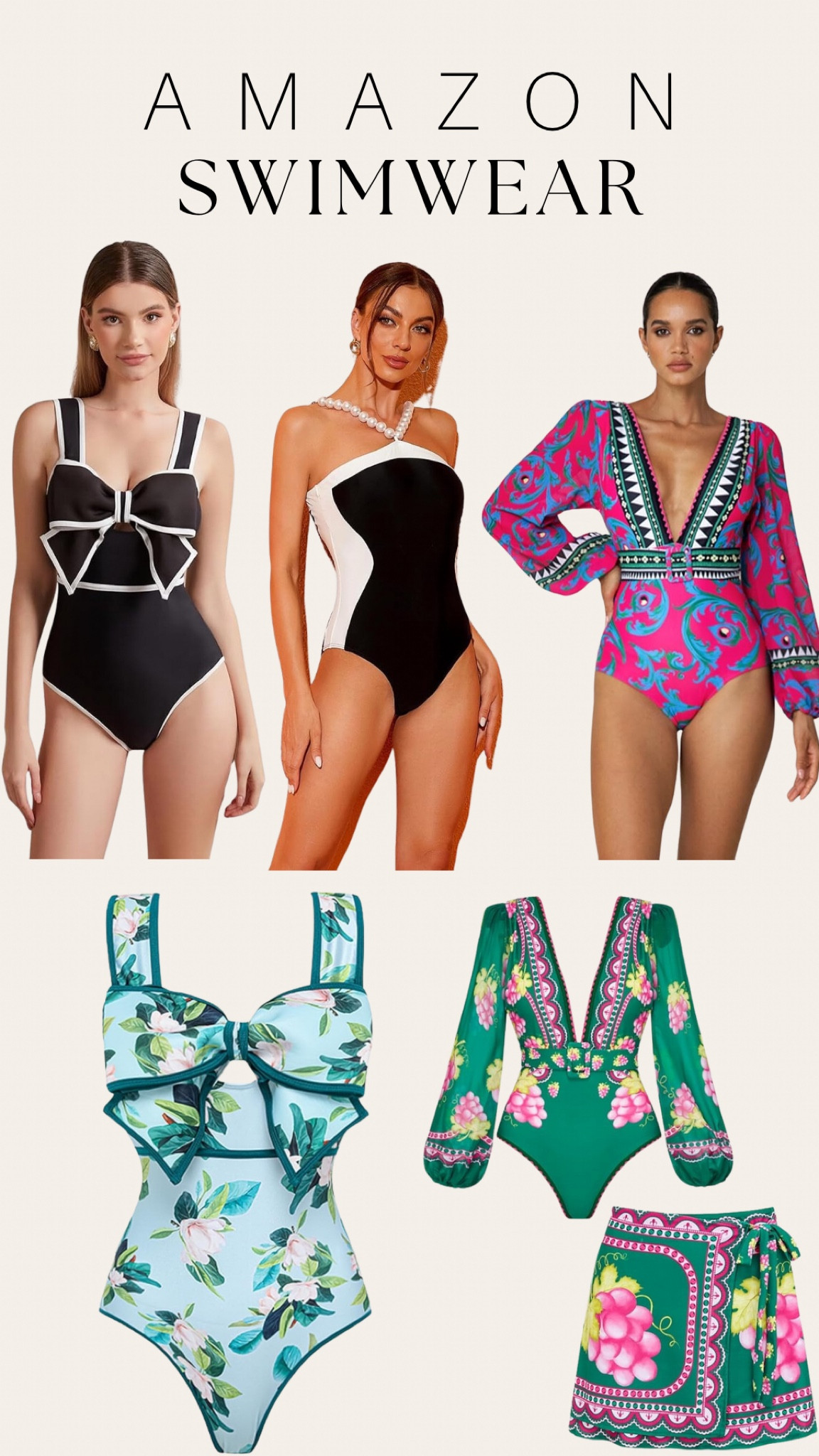 Amazon Swimwear! 👙

#LTKFindsUnder50 #LTKFindsUnder100 #LTKSwim