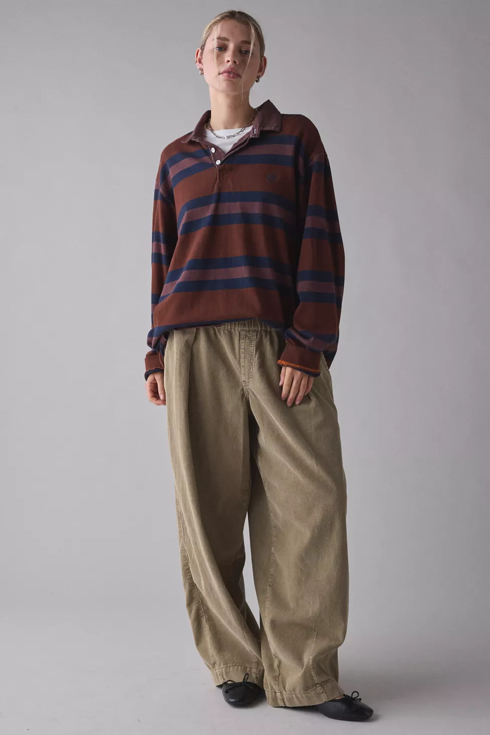 BDG Bobbi Baggy Cord Pull-On Pant | Urban Outfitters (US and RoW)