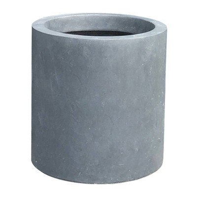 Rosemead Home & Garden, Inc. 13" Wide Lightweight Modern Concrete Indoor Outdoor Planter Pot Charcoal | Target