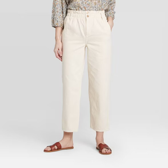 Women's High-Rise Paperbag Ankle Jeans - Universal Thread™ | Target