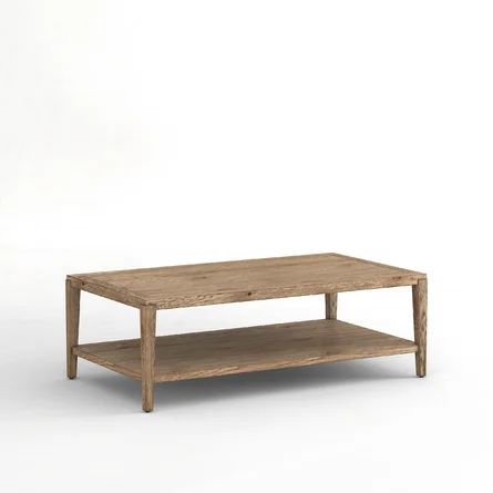 Birch Lane™ Bucknam Solid Wood 4 Legs Coffee Table with Storage | Birch Lane | Wayfair North America
