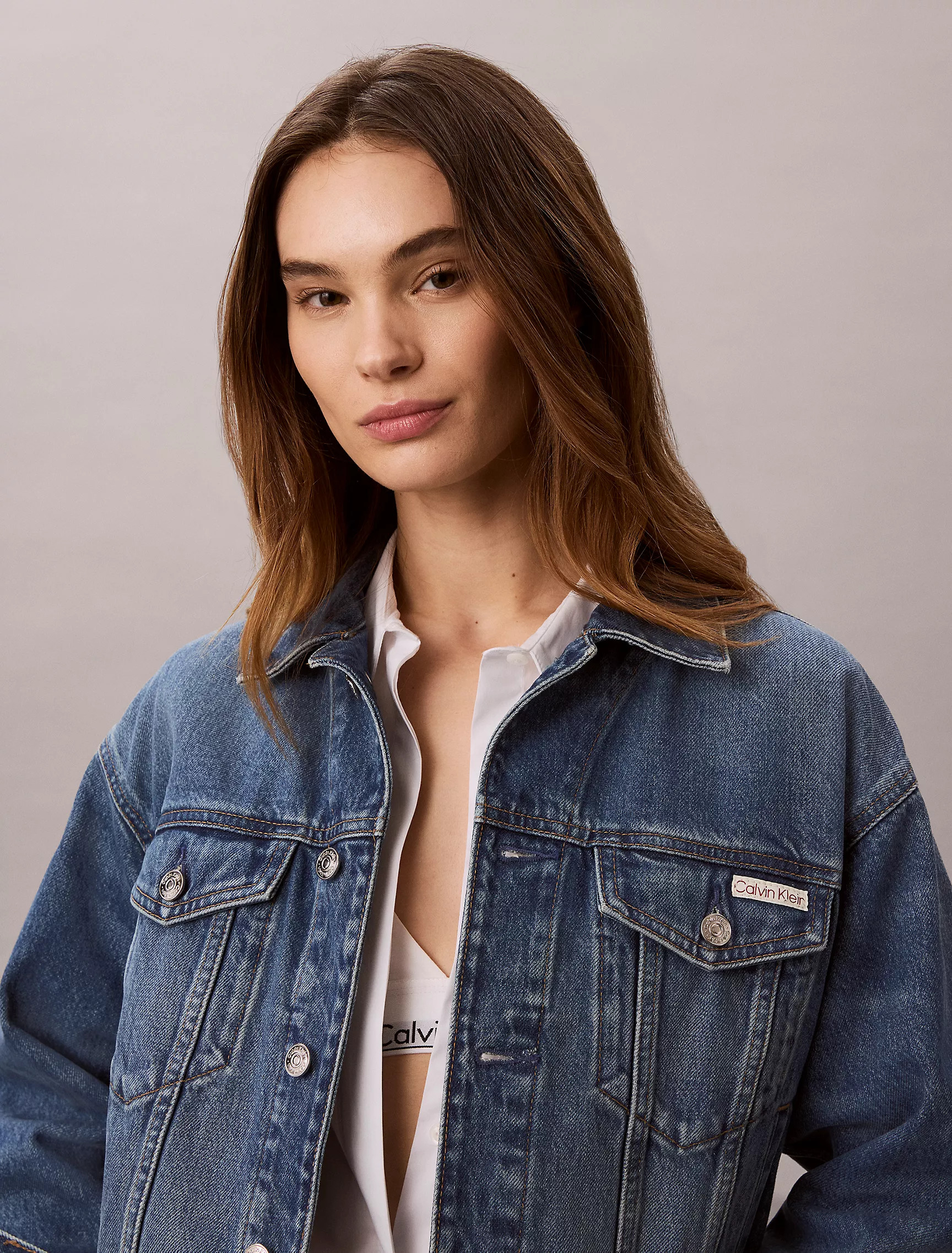 90s Trucker Jacket | Calvin Klein | Calvin Klein (US)