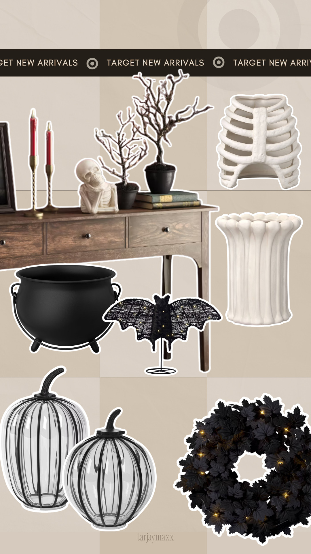 Target’s new Threshold Halloween collection is here and it’s spooky without feeling cheesy. 🦇 I love the mix of black, white, and neutral Halloween decor that can easily work with your existing home style. These are the pieces I’d grab early before the best finds start selling out! 

 #LTKSeasonal #LTKHome