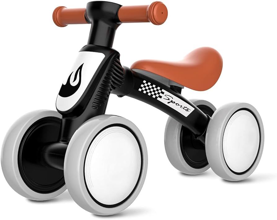 Baby Balance Bike Toys for 1 Year Old Boy Gifts, 10-36 Month Toddler, No Pedal 4 Silence Wheels &... | Amazon (US)