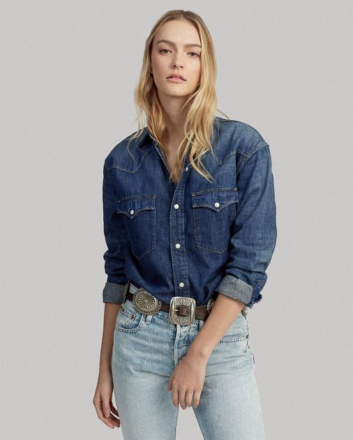 Denim Western Shirt | Ralph Lauren (US)