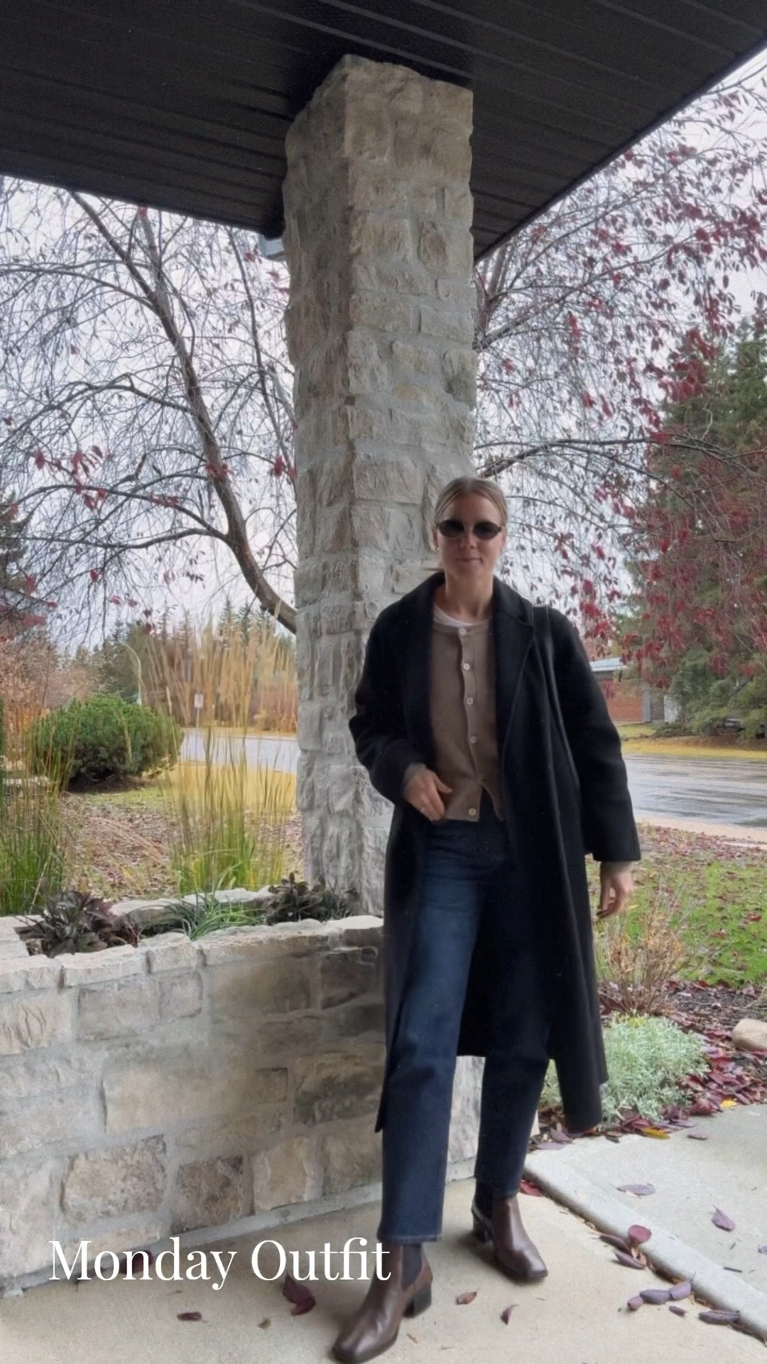 Layered Monday fall outfit - long coat, cashmere cardigan, COH Anissa jeans, PB Chelsea boots, slouch bag 
30% off coat with code MNG30, $25 off boots with code STYLEYOUROCCASION-25


#LTKShoeCrush #LTKSeasonal #LTKSaleAlert