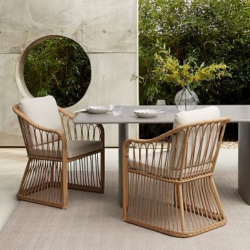 Tulum Indoor/Outdoor Dining Chair (Set of 2) | West Elm (US)