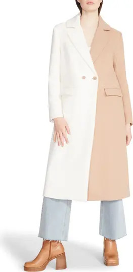 Steve Madden Caroline Colorblock Coat | Nordstrom | Nordstrom