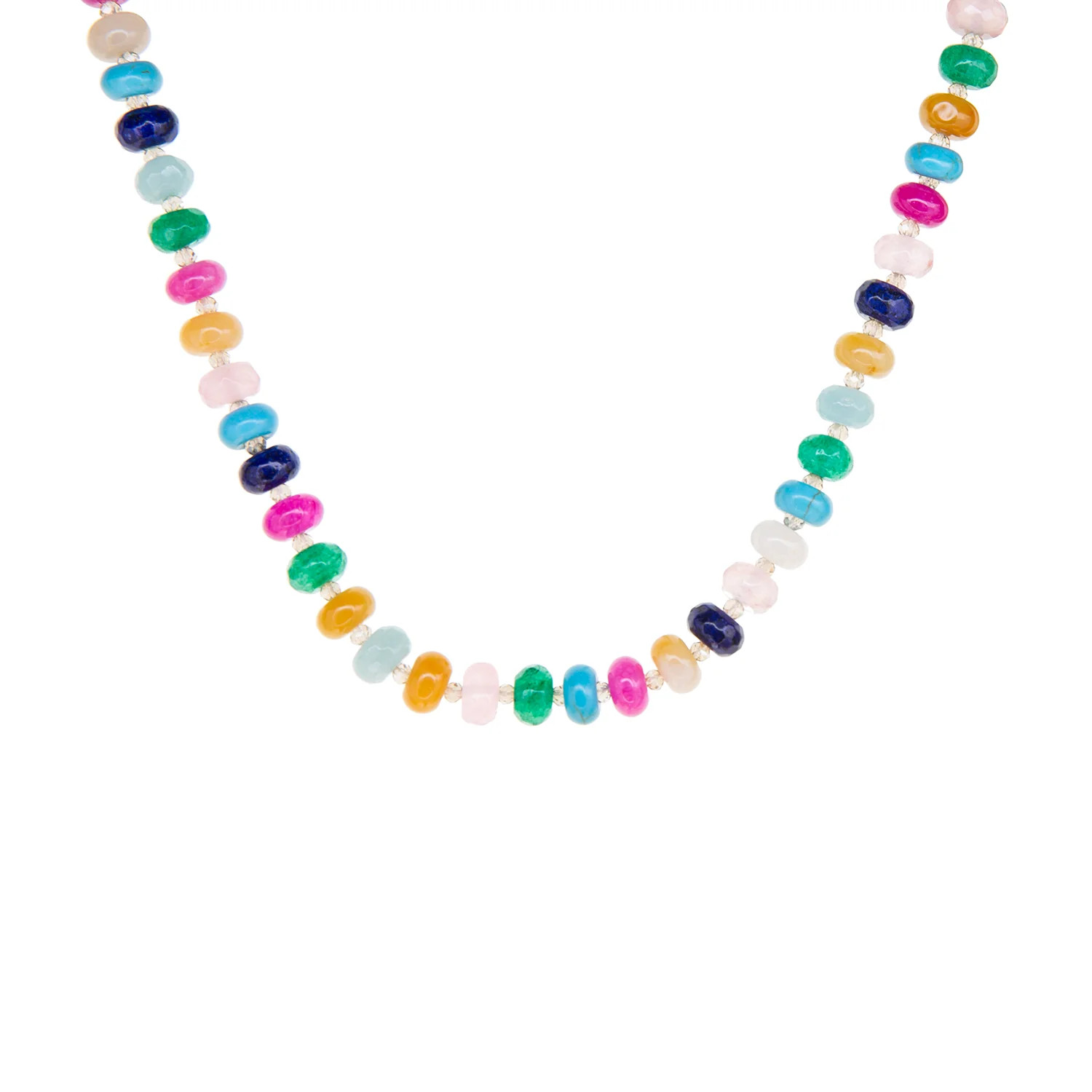 rondelle beaded necklace | Marlyn Schiff