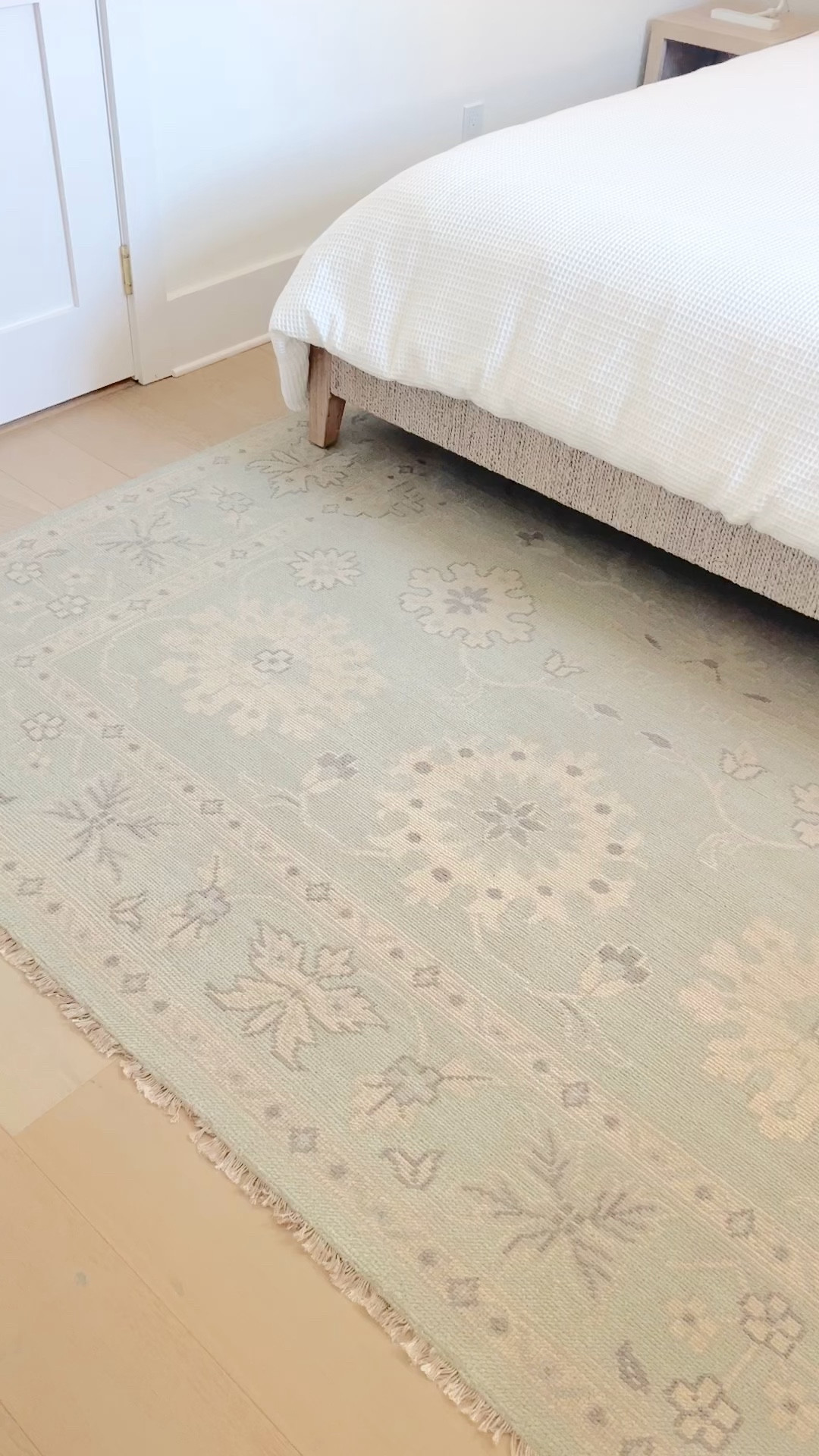 My brother is living up here so I don’t bother with decorative pillows since he doesn’t even usually make the bed 😝.  This rug is very pretty and the nightstands are great for a small space.  

#LTKhome #LTKfindsunder50 #LTKsalealert