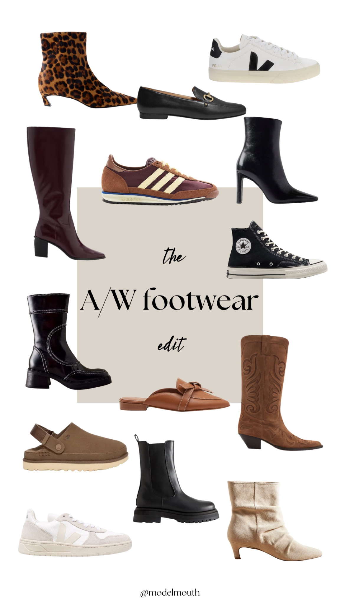 My favourite AW footwear 👢
Knee high boots, brown boots, Corbin boots, converse, adidas trainers, Ugg slip ons, mules, loafers, chunky boots, autumn essentials 

#LTKuk #LTKshoes #LTKautumn