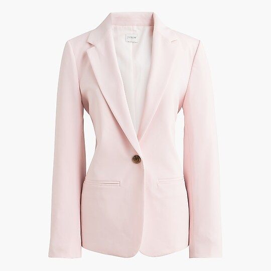 Petite relaxed one-button blazer | J.Crew Factory