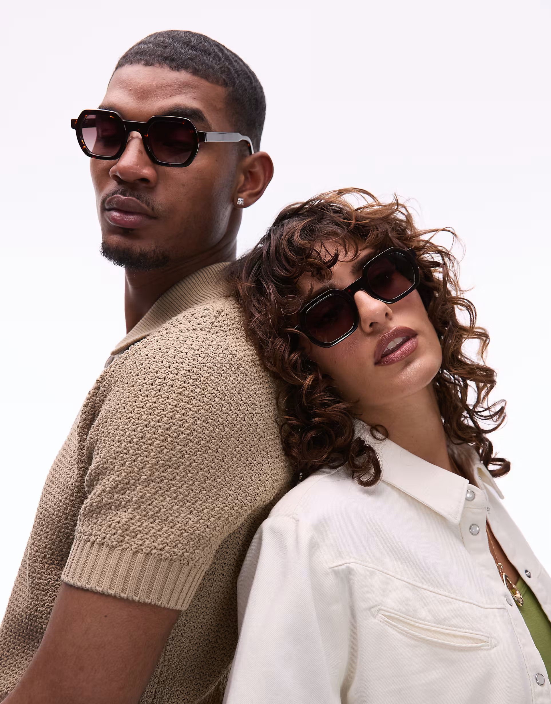 Jimmy Fairly The Darren square sunglasses in tortoiseshell | ASOS | ASOS (Global)