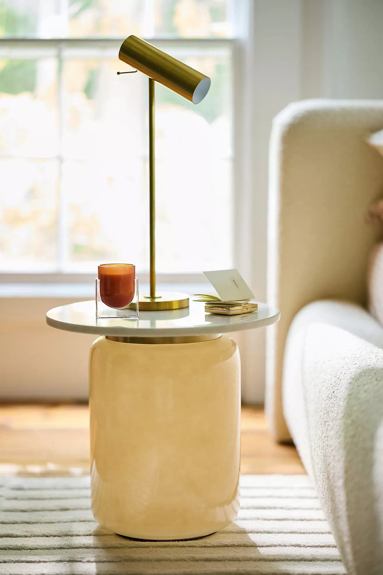 Infinity Glass Side Table | Anthropologie (US)