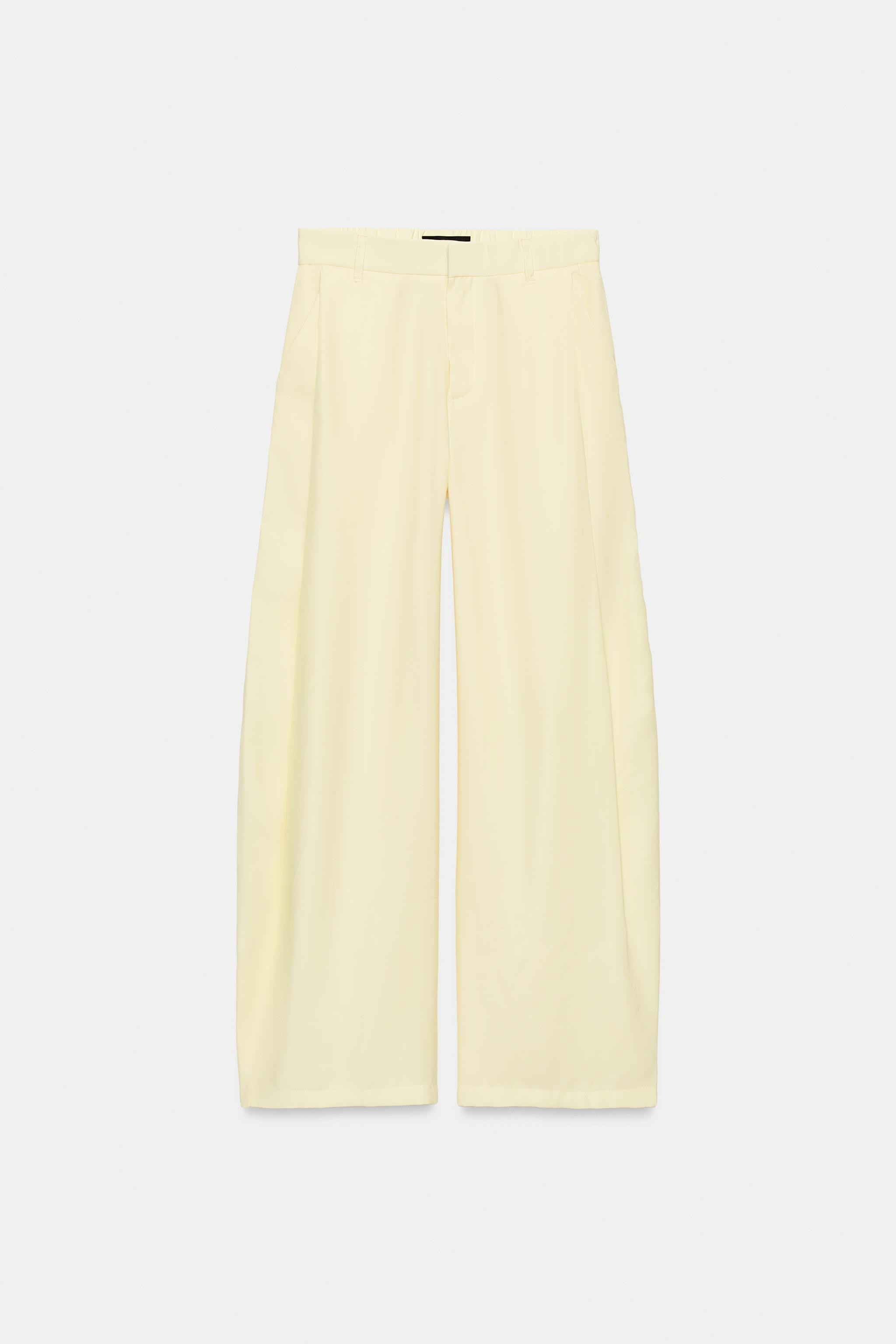 FLOWY PLEATED PANTS | Zara US