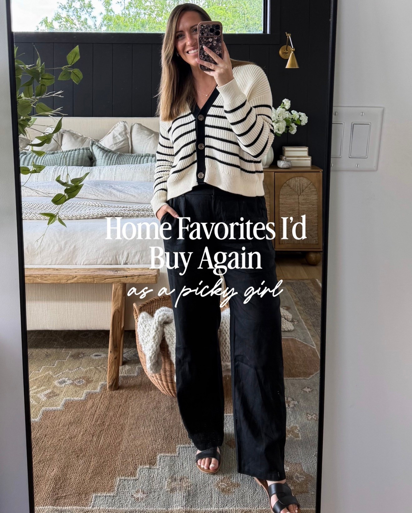 These are the pieces in our home I get asked about daily…and they’re all on sale right now 🙌 If you’ve been wanting to refresh your space, this is the moment to grab the staples that actually make everything feel finished.

Our leather swivel barrel chairs instantly elevate the living room with that warm, timeless look. The Loloi Molly rug is the one that ties it all together—neutral, vintage-inspired, and hides real life so well. Outside, our eucalyptus patio sofa + swivel chairs are the perfect mix of durable + comfortable, and the striped Sunbrella bean bag chairs are a must for poolside lounging (so easy, so good).

I also linked our neutral wool rug, accent cabinet, wood bench, and outdoor umbrellas because these are the pieces that make the biggest impact for the price. Think layered, cozy, and functional without overcomplicating your space.

If you’re building a home you actually live in, these are the pieces worth investing in 🤍

Keywords: wayfair home finds, best home decor pieces, living room furniture, leather accent chairs, swivel chairs, loloi molly rug, neutral area rug, outdoor patio furniture, eucalyptus outdoor set, backyard design ideas, sunbrella bean bag chairs, poolside seating, entryway cabinet, wood bench decor, indoor outdoor rugs, walmart patio umbrellas, modern organic home, neutral home styling, affordable furniture, home refresh ideas 

#LTKSaleAlert #LTKootd #LTKHome