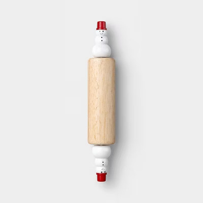 Christmas Mini Rolling Pin Red/White- Wondershop™ | Target