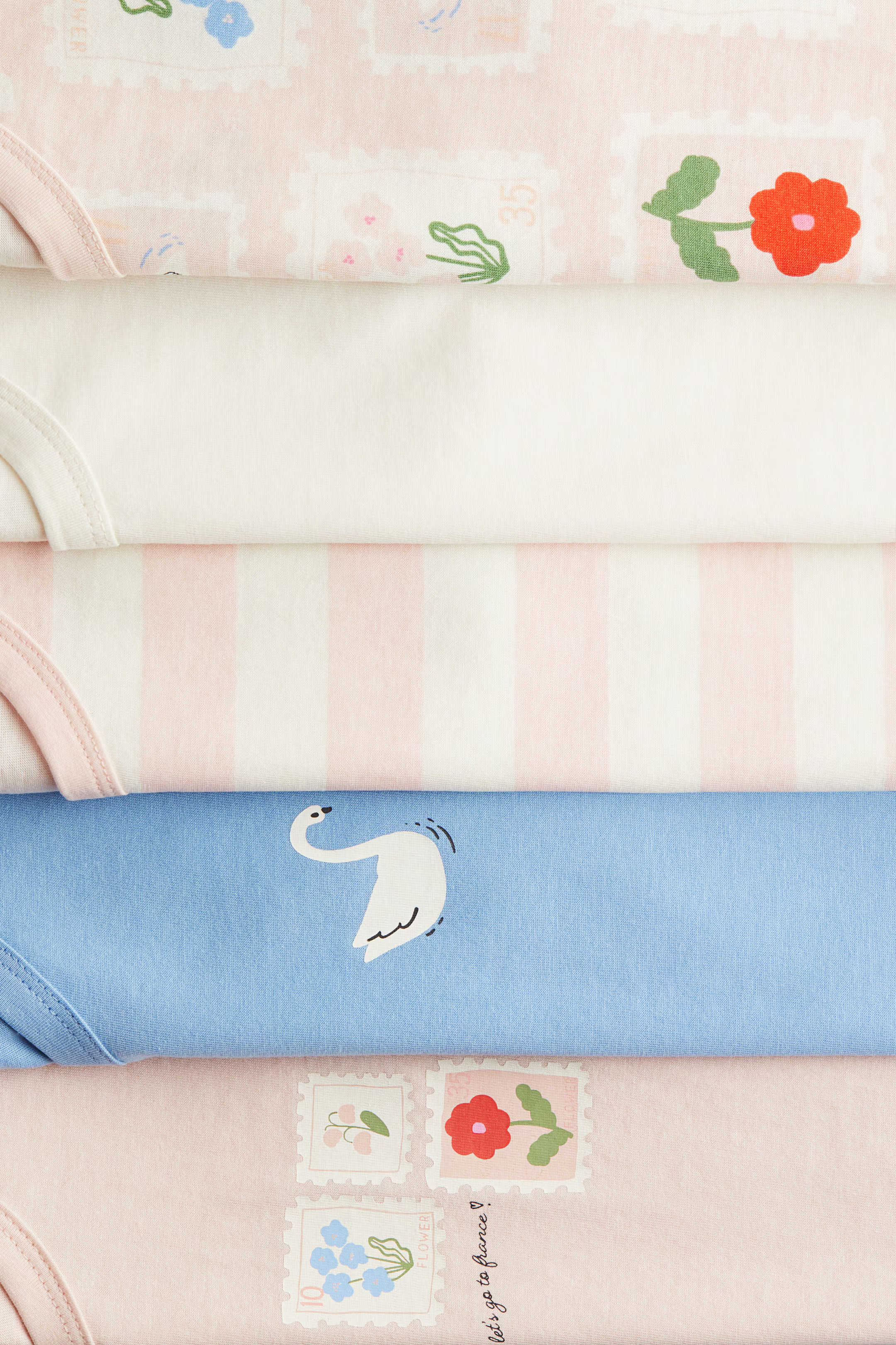 5-pack Cotton T-Shirts | H&M (US + CA)