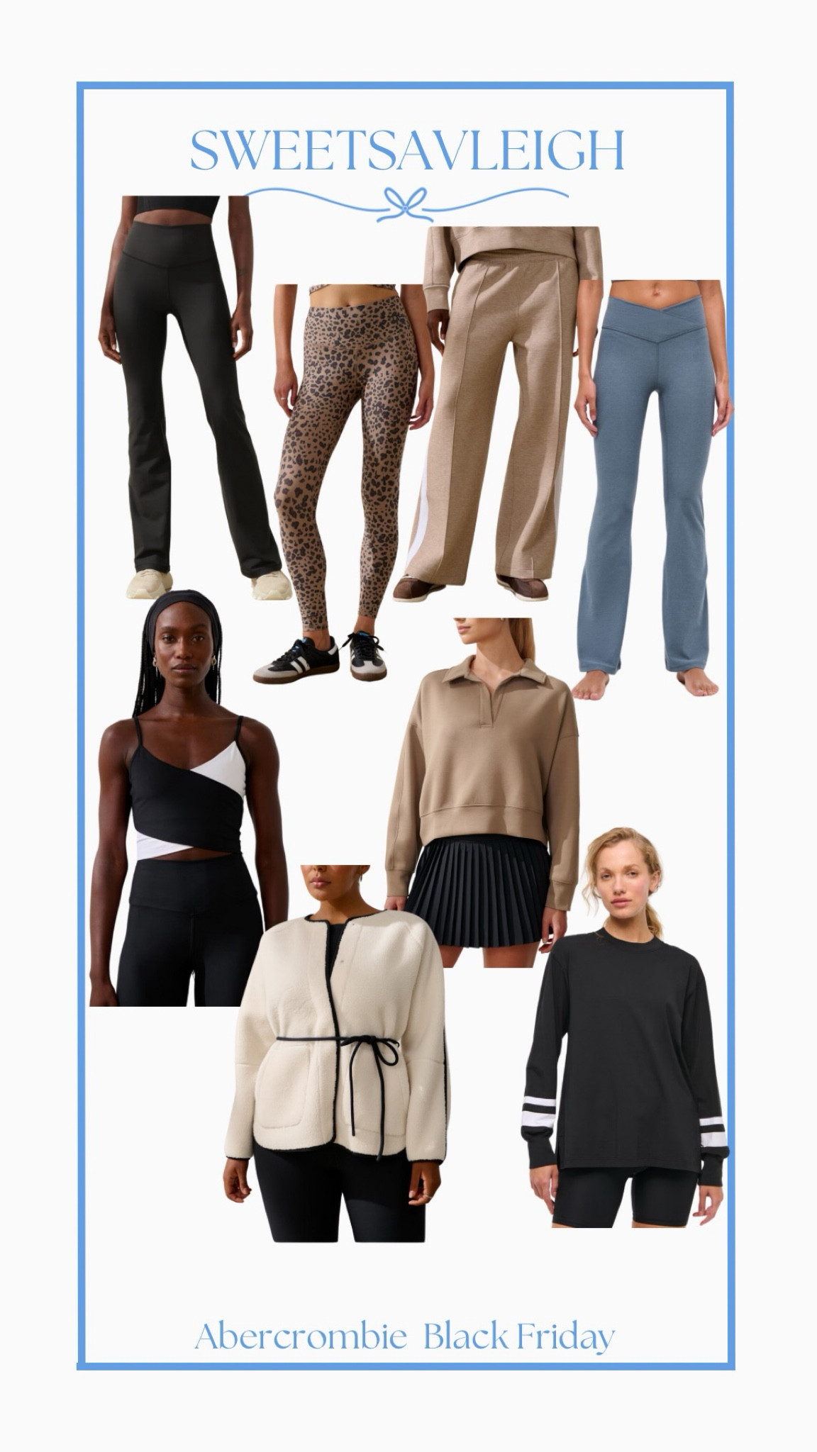 Abercrombie activewear Black Friday sale! 

#LTKHoliday #LTKActive #LTKCyberWeek