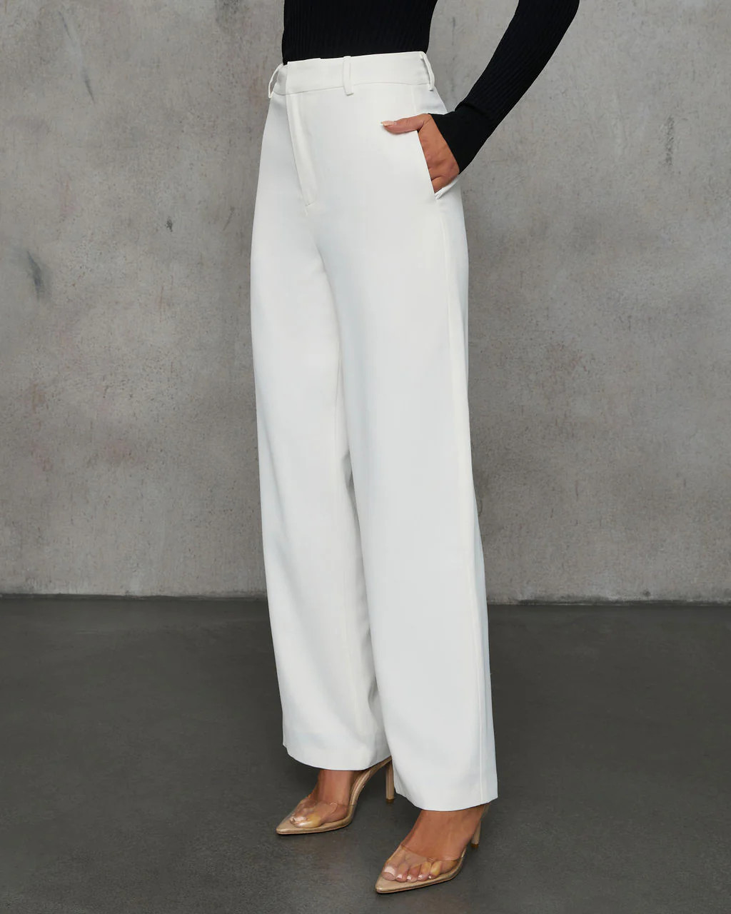 Special Charm High Rise Trouser Pants | VICI