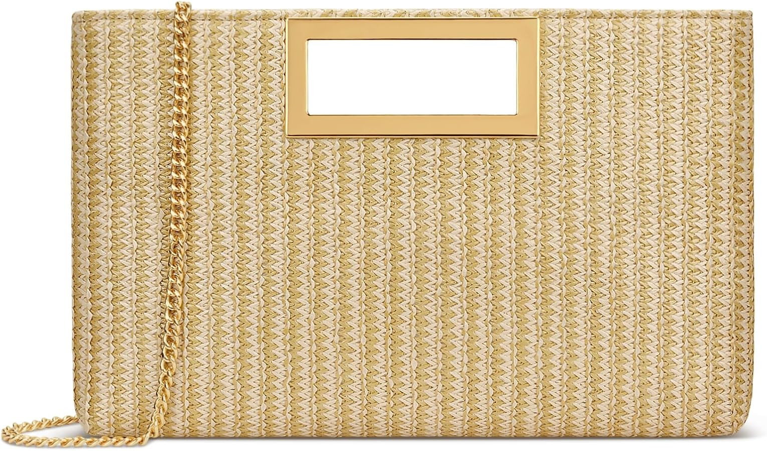 KKXIU Clutch Purse for Women Vegan Leather Evening Bag Formal Handbag for Wedding Party Prom Brid... | Amazon (US)