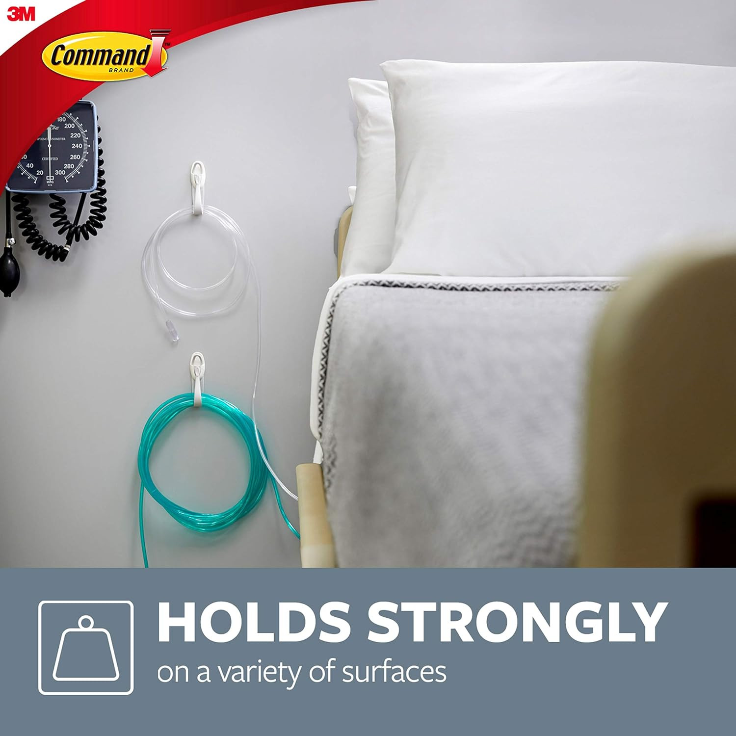 Command Cord Bundlers, Damage Free Hanging Cord Organizer, No Tools Cord Bundler for Hanging Elec... | Amazon (US)