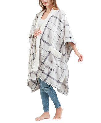 Cozy Plush Printed Wrap, 50" x 70" | Macy's