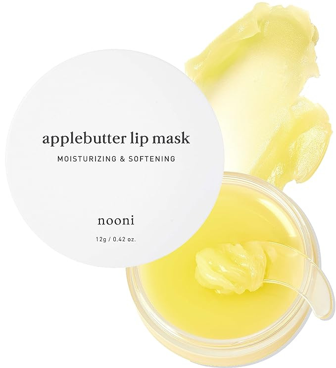 NOONI Applebutter Lip Balm with Shea Butter, AHAs, and Vitamins A,C & E | Moisturizing Lip Mask O... | Amazon (US)