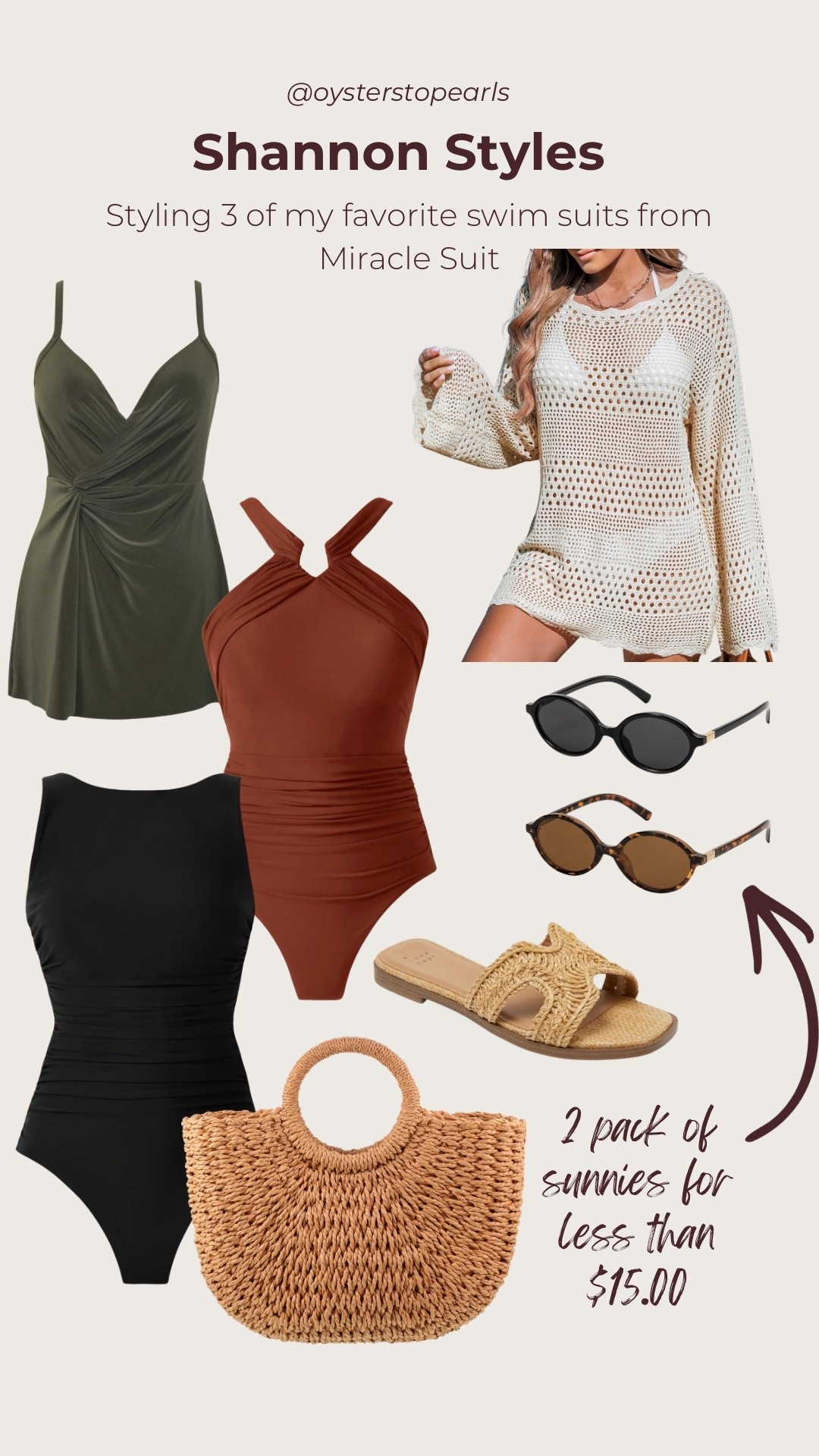 Three of my favorite swimsuits 
#swimsuitsover50 #swimsuitsformaturewomen #resortlook #vacationlooks 

#LTKgrwm #LTKdayinmylife #LTKSeasonal