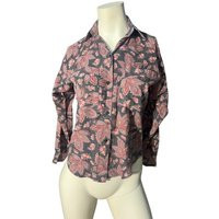 Vintage 70's Paisley Women's Shirt Xs | Etsy (US)