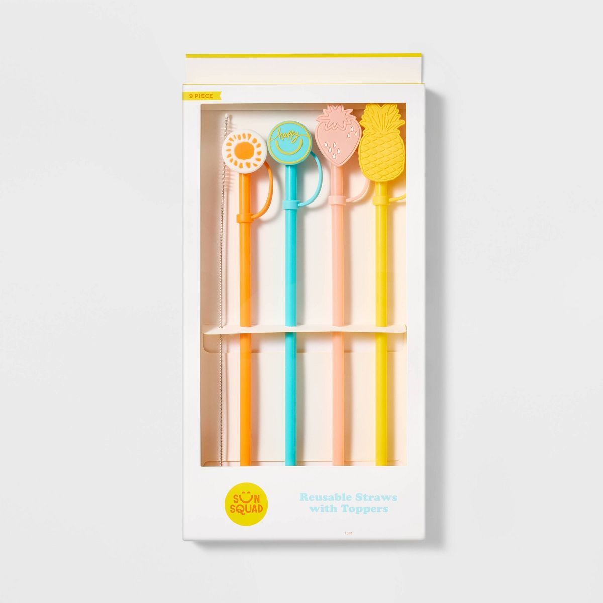 Reusable Straw with Straw Topper - Sun Squad™ | Target