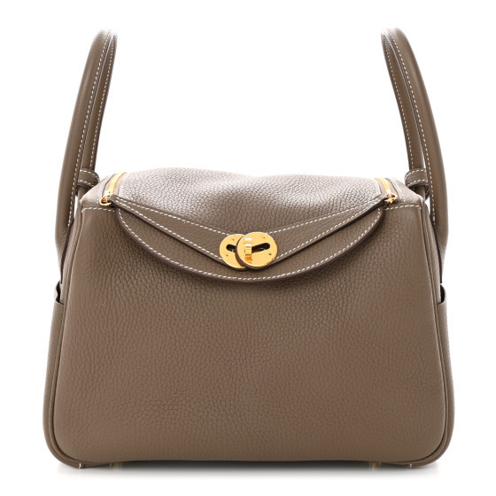 Taurillon Clemence Lindy 26 Etoupe | FASHIONPHILE (US)