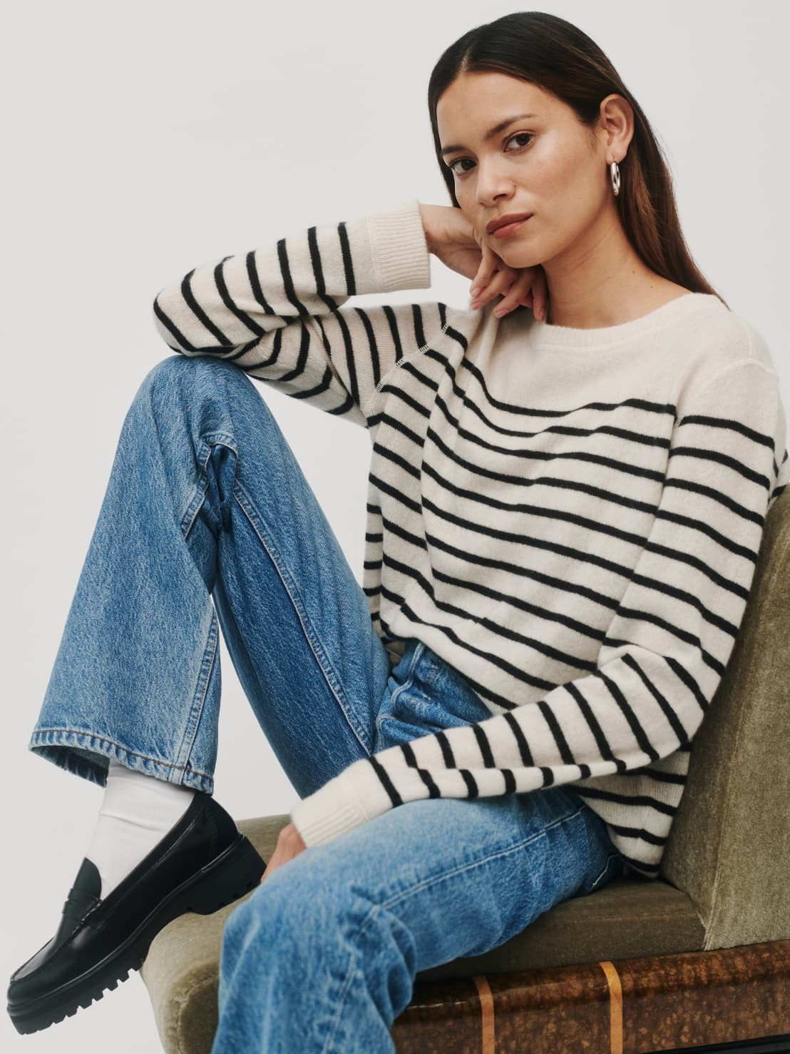Cashmere Boyfriend Sweater | Reformation (Global)