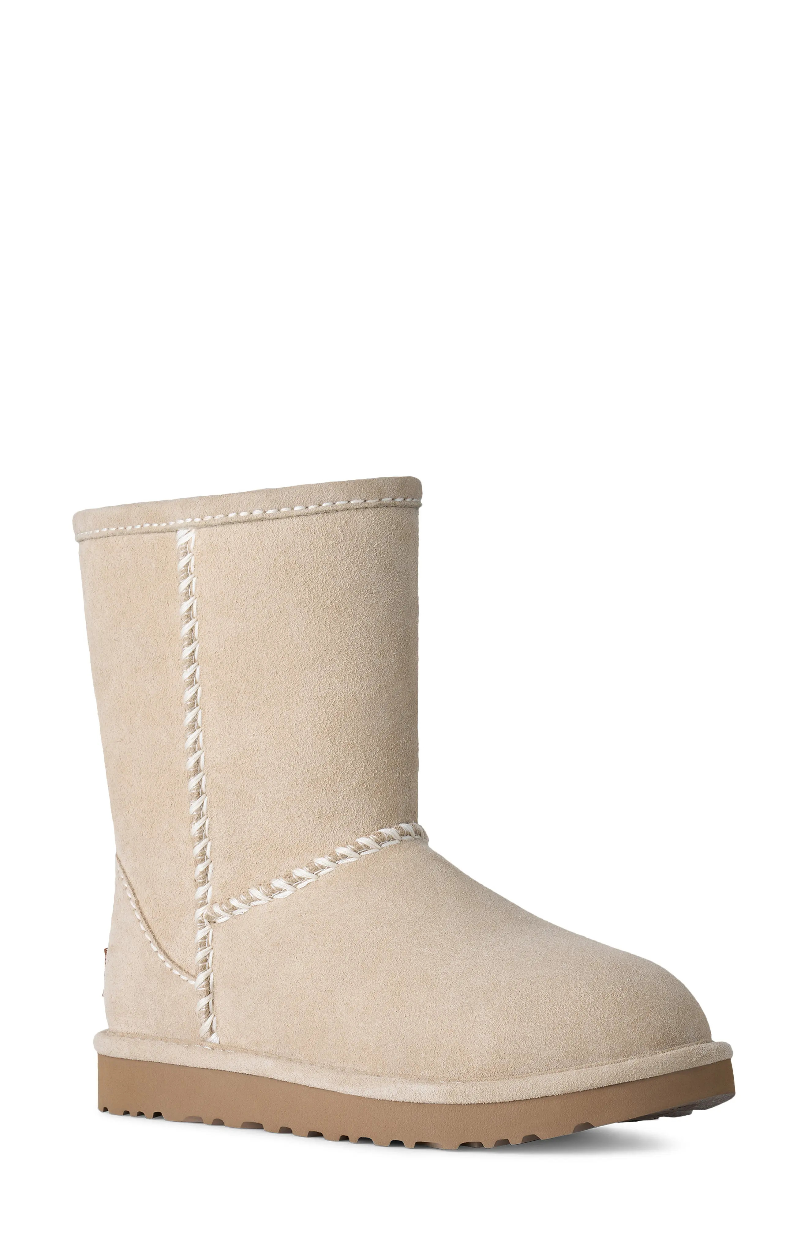UGG\u00ae Women's Classic Short Stitched Boot (Women) | Nordstrom | Nordstrom