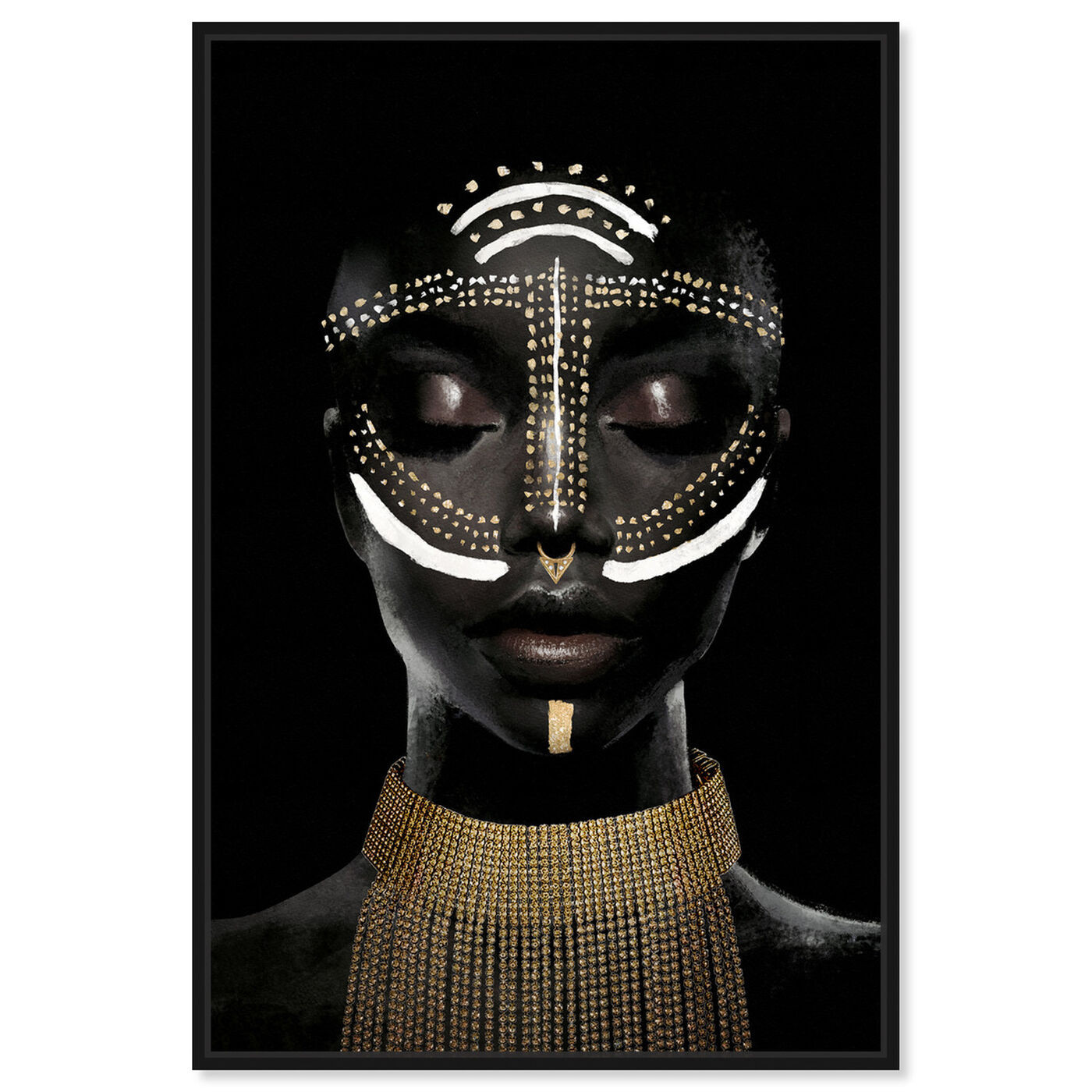 Queenly Reign of Gold I | By Oliver Gal | Oliver Gal