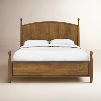 Billie Four Poster Oak Bed | Wayfair North America