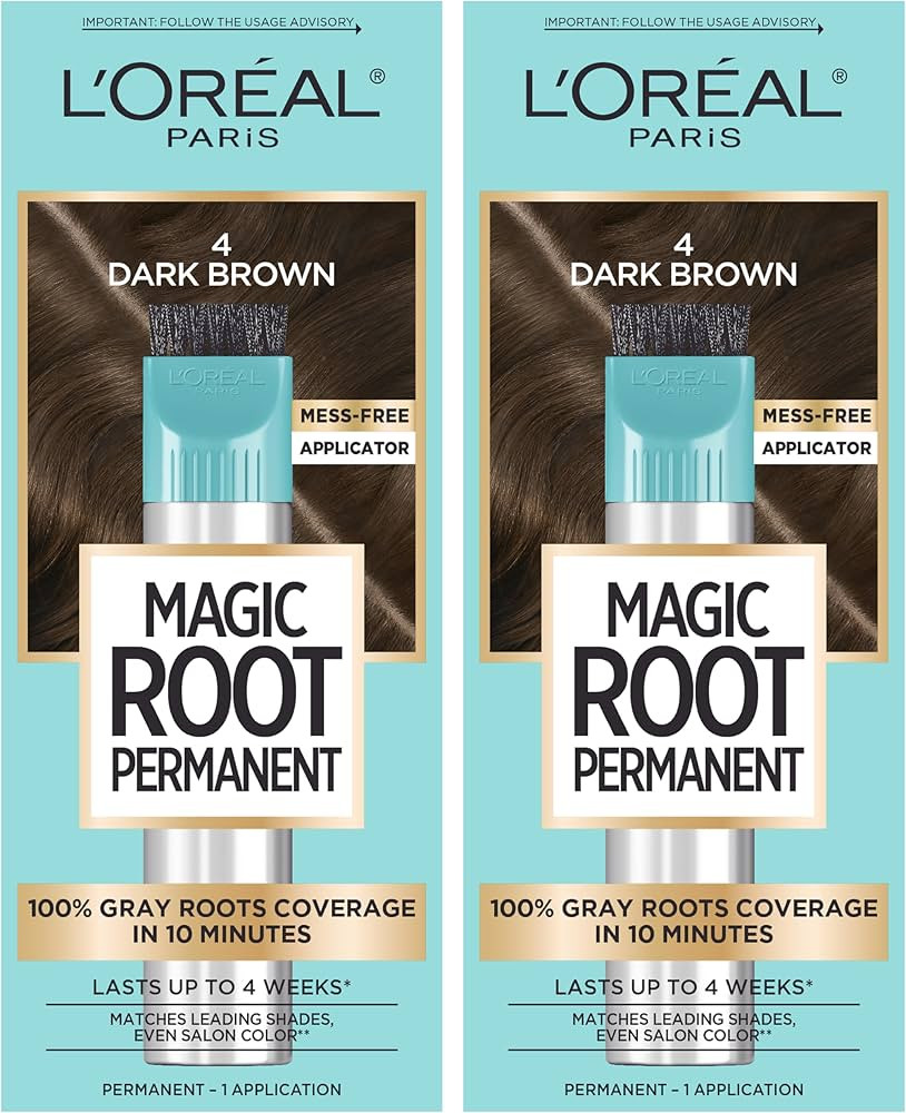 L'Oreal Paris Magic Root Rescue 10 Minute Root Hair Coloring Kit, Permanent Hair Color with Quick... | Amazon (US)