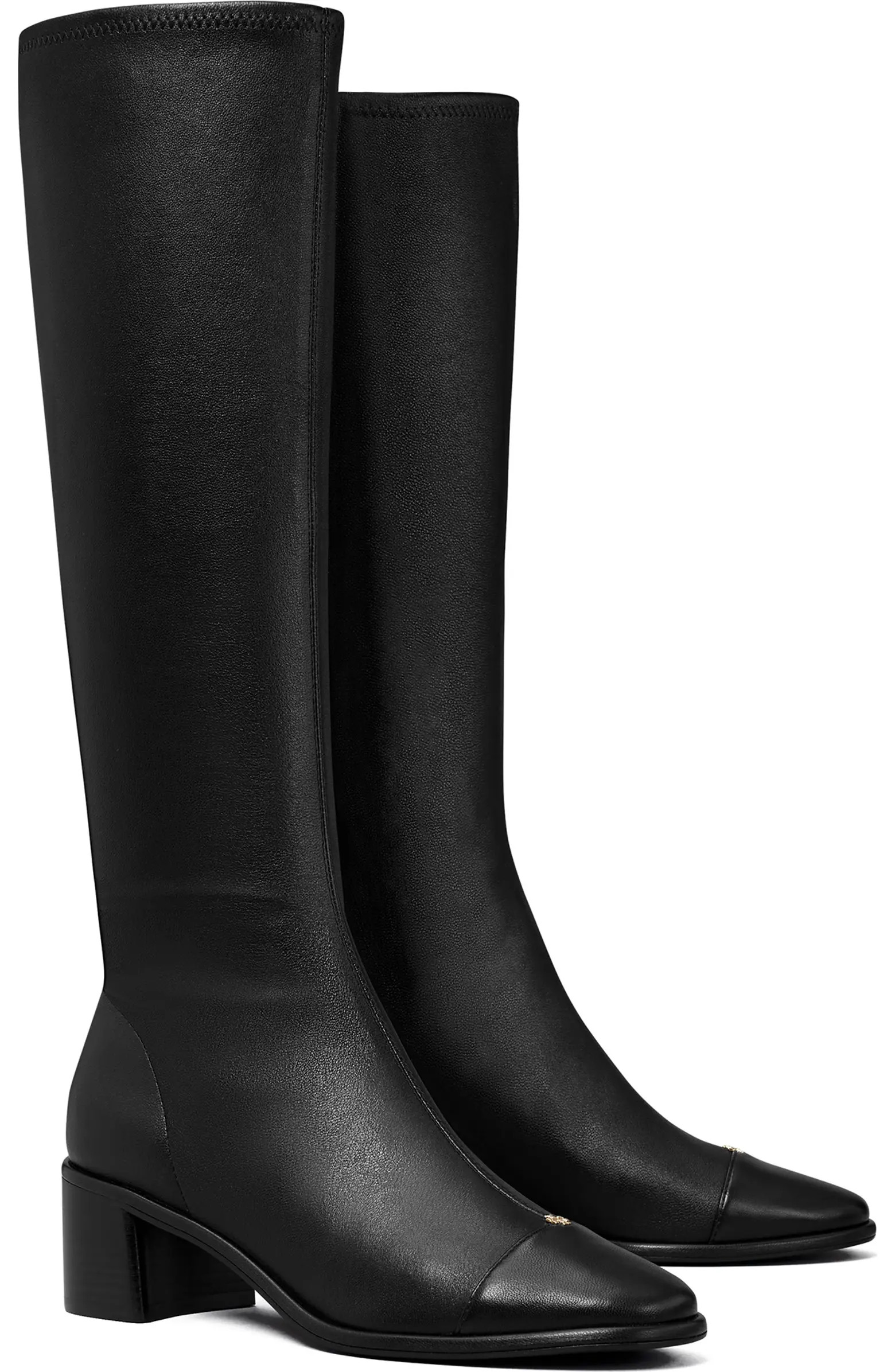 Cap Toe Knee High Boot (Women) | Nordstrom
