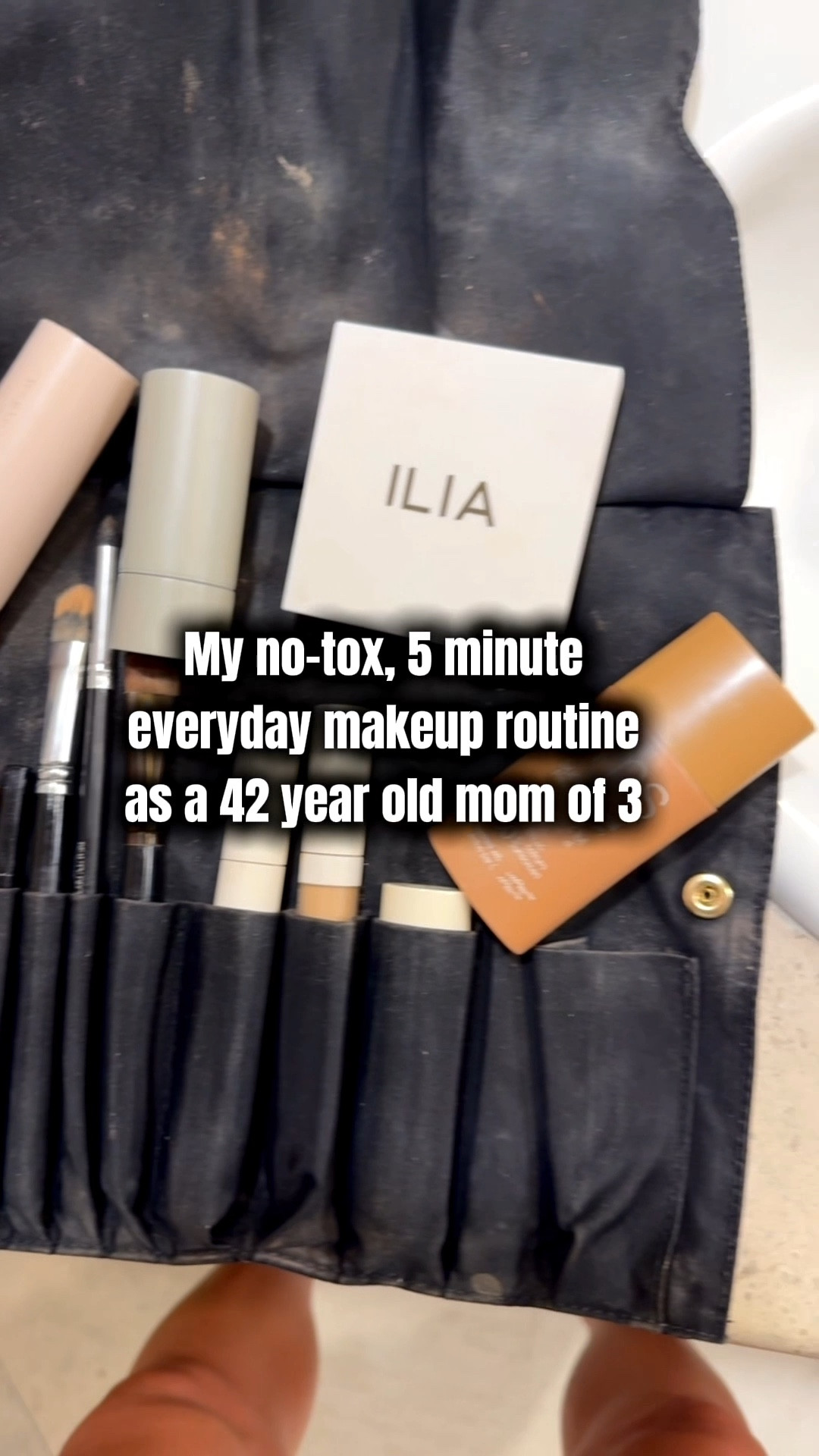 Get ready with me for a day of adventures on our trip! Here’s my simple, 5 minute makeup routine I wear daily, all non-tox as a 42 year old mom of 3. I like to focus on good skincare through a clean, minimally processed diet + simple, clean ingredient products that highlight my skin, nothing overdone. It’s my non-makeup, makeup look 😉

#LTKSeasonal #LTKOver40 #LTKBeauty