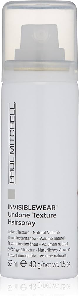 Paul Mitchell Invisiblewear Undone Texture Hairspray, 1.5 oz | Amazon (US)
