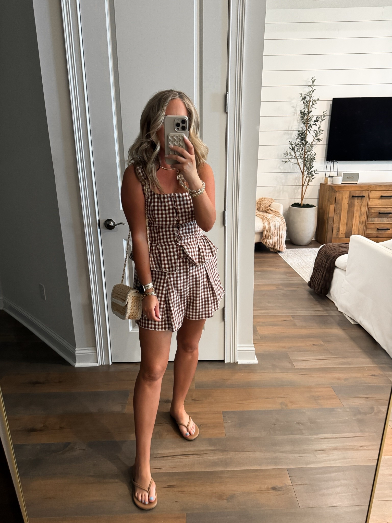 Target fashion target finds spring outfit summer outfit spring outfit summer outfit gingham two piece set, brunch outfit vacation outfit
