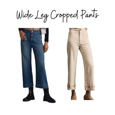 The best fitting wide leg pants and jeans! Perfect for shorter girls as the fit slightly cropped. Jeans are SO soft

#LTKMostLoved #LTKstyletip #LTKworkwear