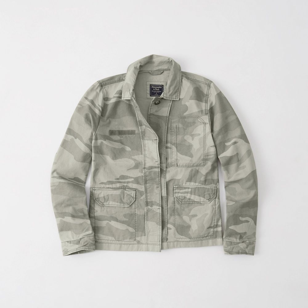 Girlfriend Shirt Jacket | Abercrombie & Fitch US & UK