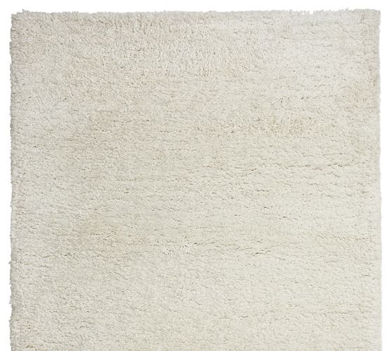 Microplush Easy Care Shag Rug | Pottery Barn (US)