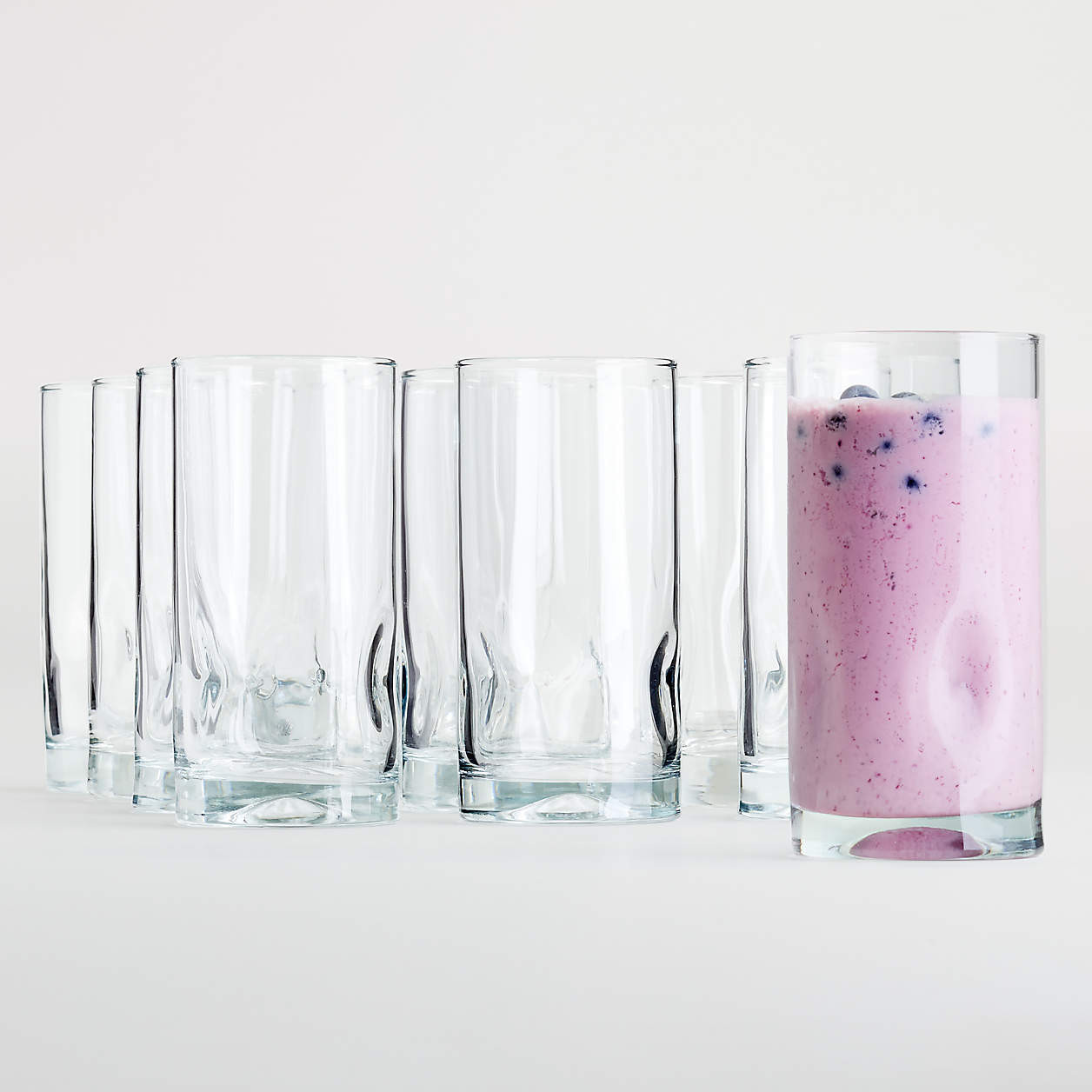 Impressions 17-oz. Cooler Glasses, Set of 12 + Reviews | Crate & Barrel | Crate & Barrel